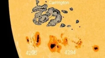 بقعة عملاقة على الشمس تسبب نشاطًا مغناطيسيًا يعرض الاتصالات والطاقة على الأرض لمخاطر العواصف الشمسية 1